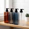 400/500ml Soap Dispensers Empty Square Design Lotion Pump Bottle Press Type Refillable Shampoo Sub-bottling Travel Shower Use