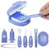 19Pcs Montessori Educational Toys For Children Early Learning Doctors Role Play Kids Intelligence Brushing Tooth Teaching Aids