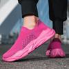 Мода Женская Бег Комфорт Элегантная Женская Обувь Пары На Открытом Воздухе Пешие Прогулки Нескользящие Теннисные Кроссовки Feminino Повседневная Дышащая Сетчатая Обувь
