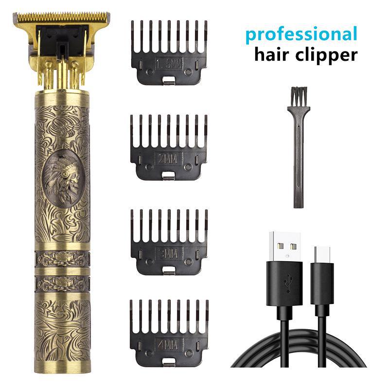 Электрическая машинка для стрижки волос T9 и бритва для лысой головы для подравнивания и карвинга