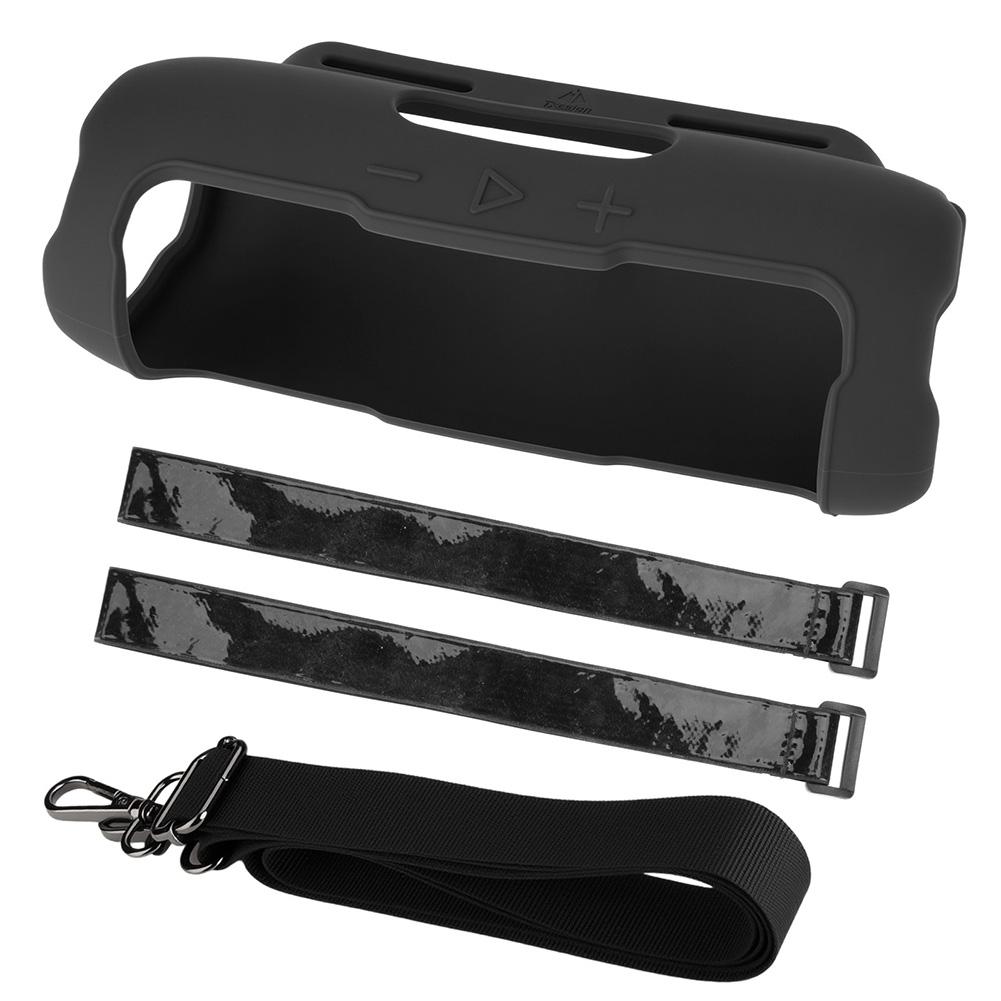 Силиконовый чехол с плечевым ремнем Портативный дорожный мягкий чехол Силиконовый защитный чехол-накладка для колонки JBL Flip 7