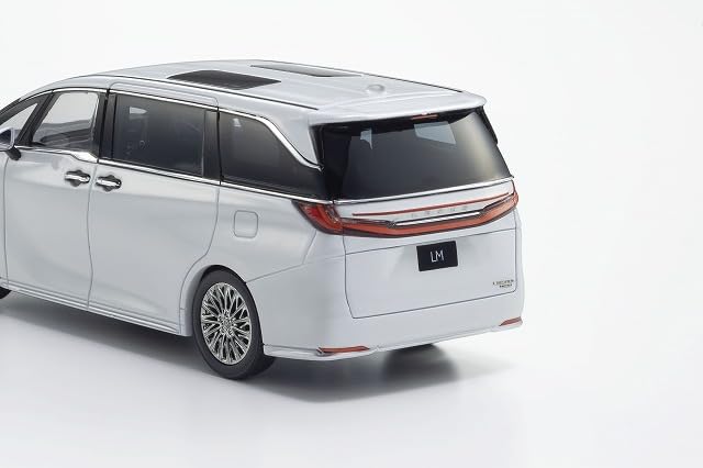 Kyosho Original Scale LEXUS LM 500h Finished Product KS03924Q 1/43 (Sonic Quartz, 6-Seater, Black)
