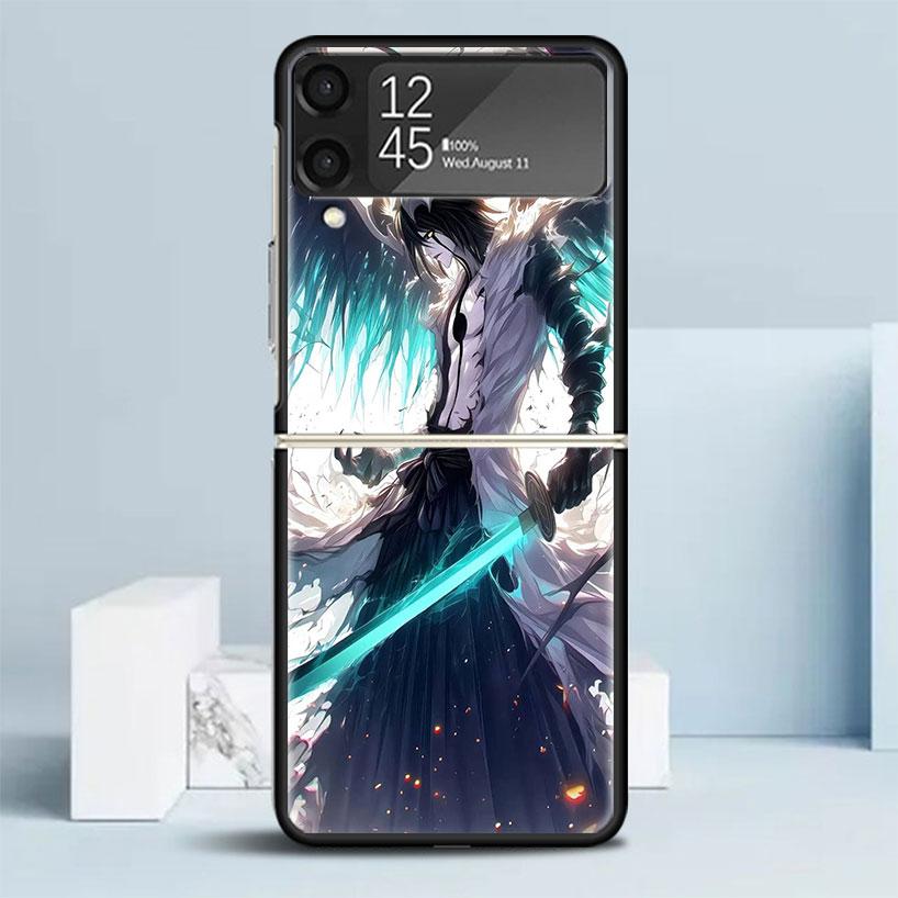 Чехол для телефона Bleach Улькиорра Сифер 4 для Samsung Galaxy Z Flip7 Flip6 5G Flip5 Flip4 Flip3 ZFlip 7 6 3 4 5 Ударопрочная задняя крышка