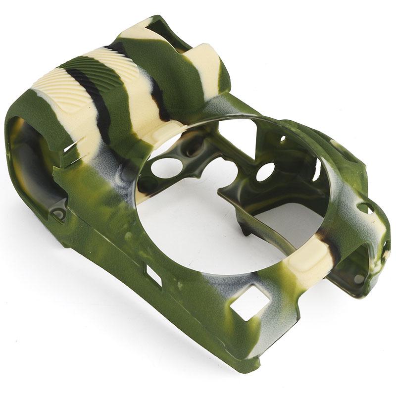 Силиконовый чехол для камеры FUYALIN: Противоскользящий, Пылезащитный, Противоударный для Nikon Z6/Z7 с рисунком "Личи".