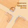Eco-Friendly Transparent PVC Child-Safe Corner Protectors