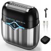 Latest Electric Close IPX7 Perfect for Business Day Gift Instructions [2025 Model] Men's Shaver, Wet/Dry Use, Shave, Waterproof, Long-Lasting,