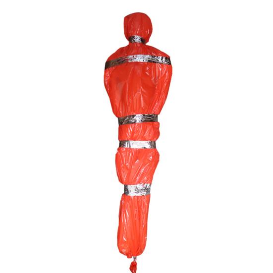 60-дюймовый подвесной труп, реквизит мертвой жертвы, страшный поддельный труп в мешке, надувной подвесной мертвец для Хэллоуина, декор дома с привидениями для помещений и улицы