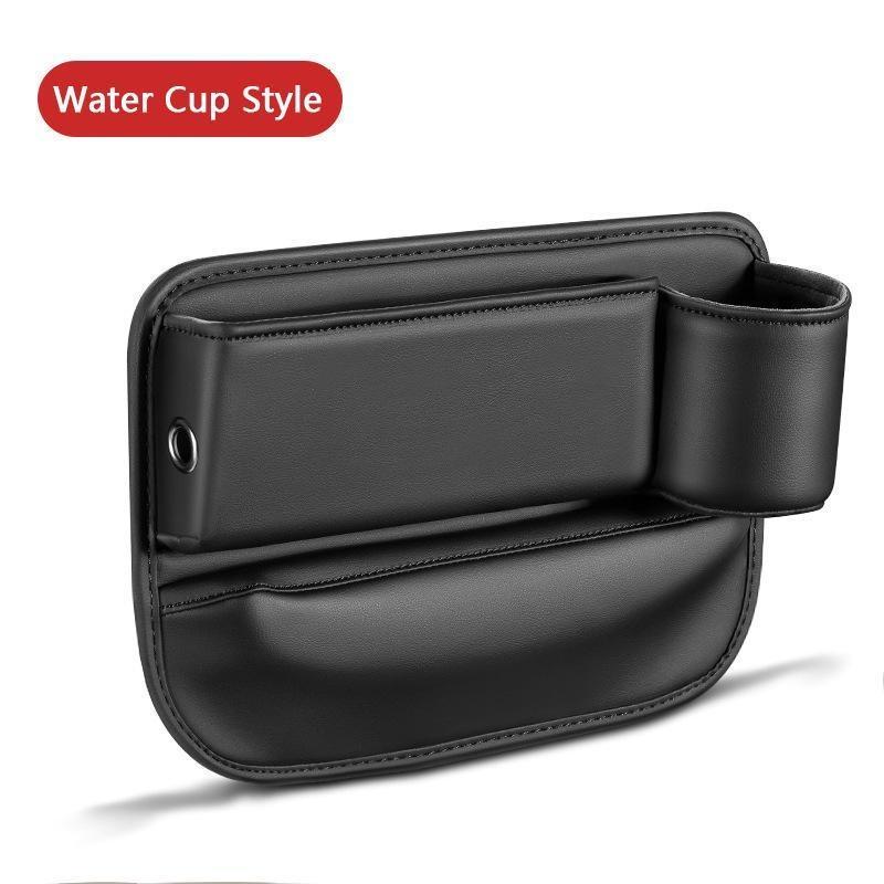 Car Seat Gap Filler Leather Car Seat Organizer and Storage Automotive Accessories - Front Seats Car Adjustable Passenger Side&Driver Side Gap Filler