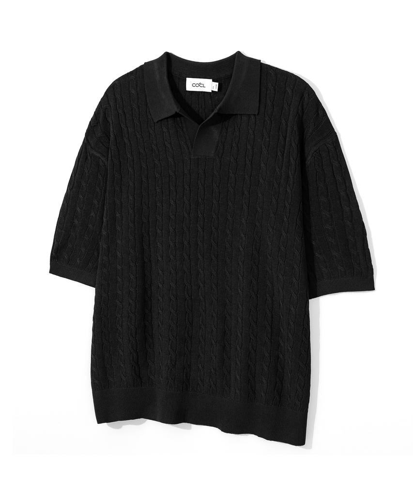 COSTUME O’CLOCK [2Pack] Cool Linen-Like Short Sleeve Knit Set