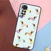 Чехол с собакой таксой для Redmi Note 12 Pro 8 9 10 11 Pro Note 9S 10S 11S 8T Redmi 10 12C 9C 10A 10C