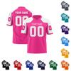 Custom Football Jerseys Personalized Printed Team Name & Number Sports Uniform For Men Women Youth
