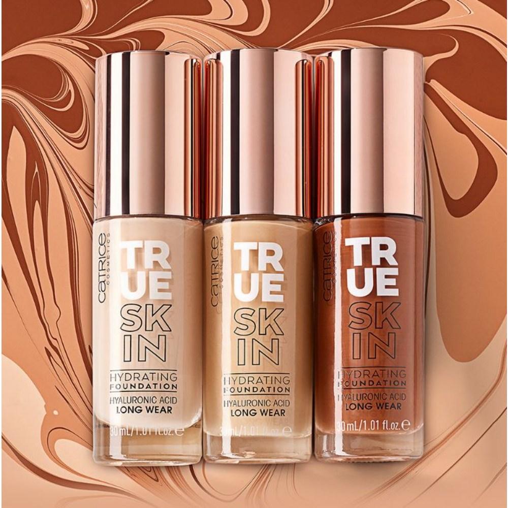 Catrice True Skin Hydrating Foundation 30ml, 020 Warm Beige, 5 Pcs.