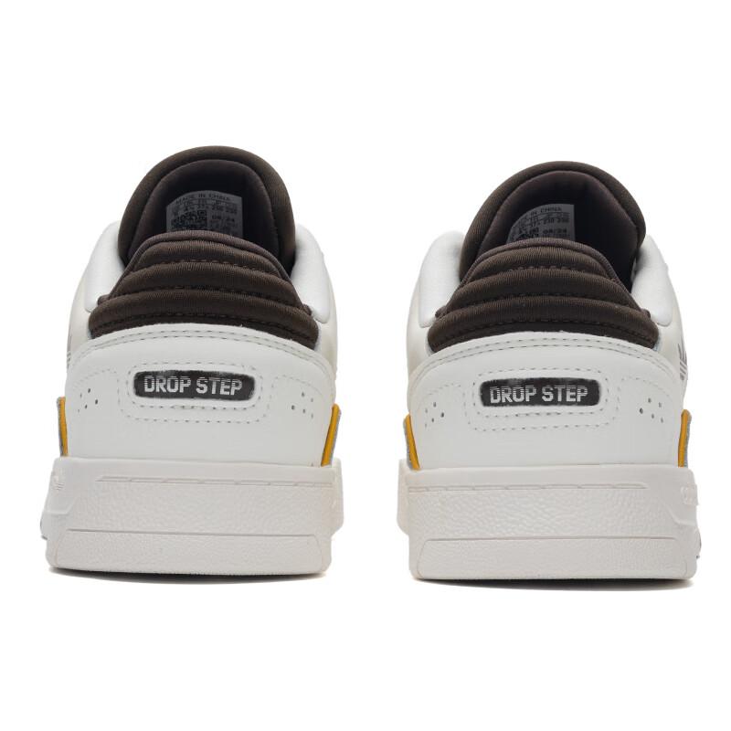 adidas Originals Drop Step 2.0 Удобные Универсальные Нескользящие Износостойкие Дышащие Кроссовки Унисекс с Низким Верхом для Скейтбординга Молочно-Белые JP5886