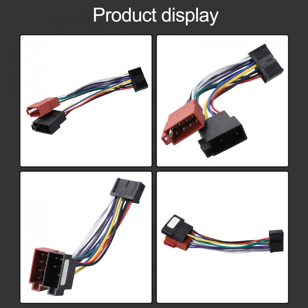 Автомагнитола для ISO адаптера 20-контактный кабель din разъем для автомобильной стереосистемы