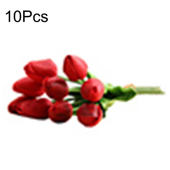 1 букет искусственных тюльпанов домашний сад свадебная цветочная композиция настольный декор