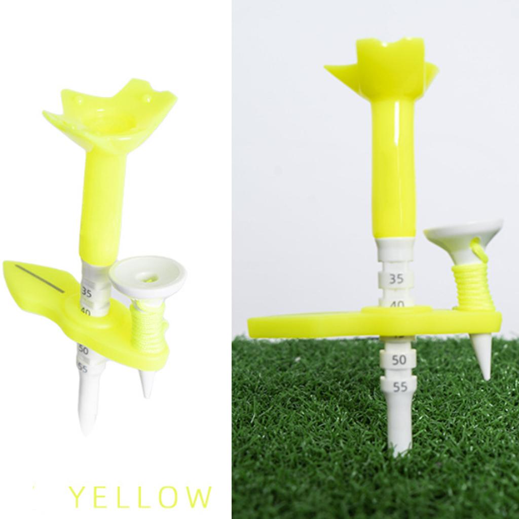 Professional Magnetic Golfing Tees 85mm Golfing Magnet Tees Height Adjustable for Practice Mat Indoor Outdoor Use