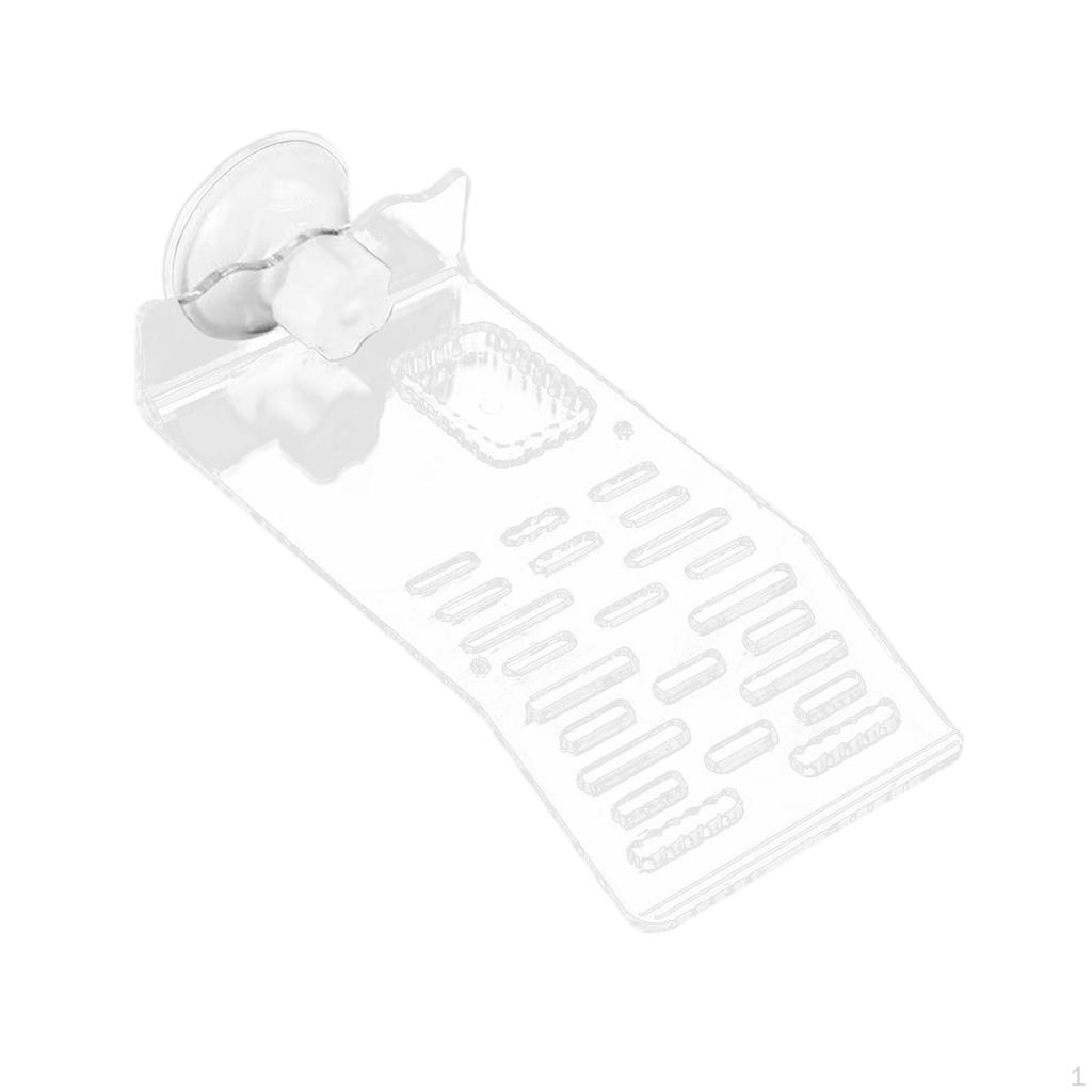 Платформа для купания черепахи Акриловые украшения Аксессуары Многоцелевая терраса для отдыха рептилий