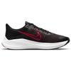 Nike Мужские кроссовки Winflo 8 Bred, черные, университетские, красные, светло-дымчатые, серые, CW3419-003