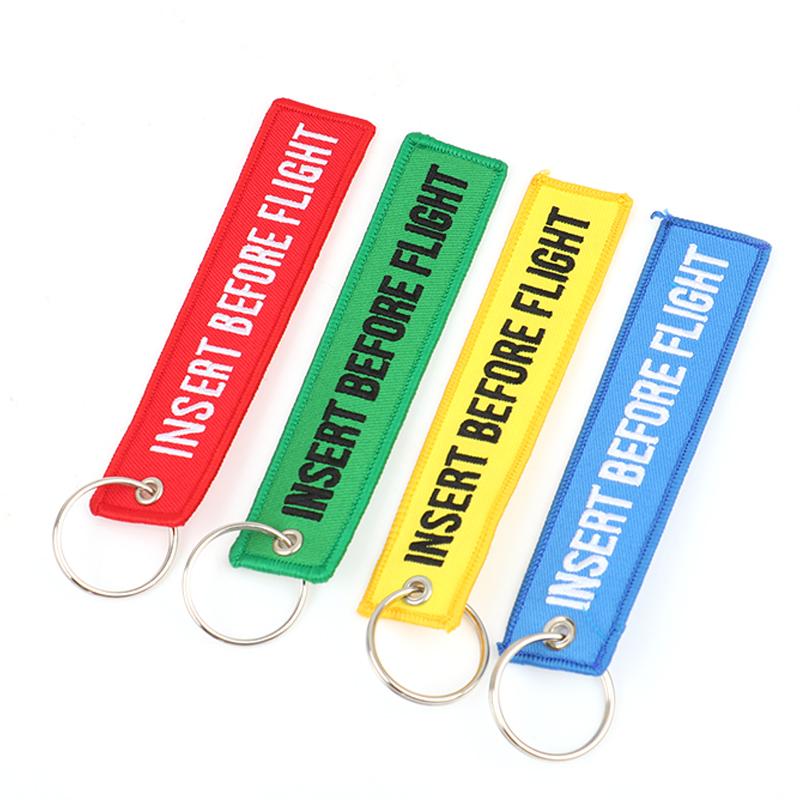 Car Key Ring Key Fobs Insert Before Flight Keychain Jewelry Luggage Key Tag