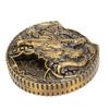 7 In 1 Metal Spinner Dice Rotatable Zinc Alloy Tabletop Role Playing Game Replacement Antique Brass
