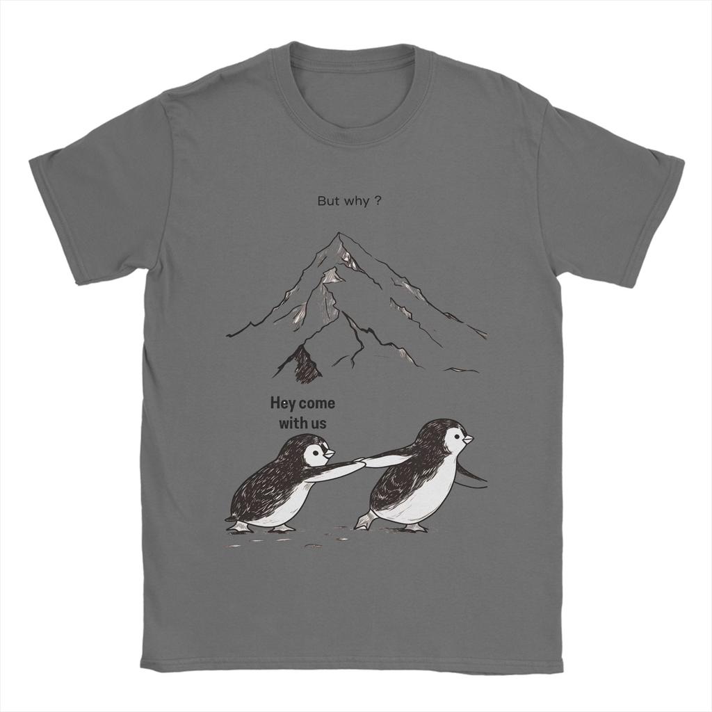 Funny Nihilist Penguin  TShirts Men O Neck 100 Cotton T Shirt  Short Sleeve Tee Shirt Printing Tops