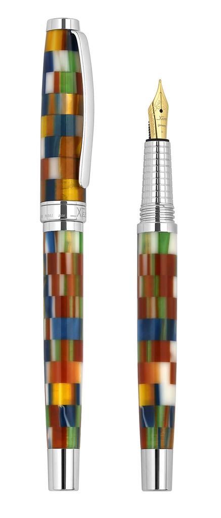 Xezo Urbanite II Джазовый Ретро Стиль Серийная Перьевая Ручка № два Среднее Перо. одинаково.