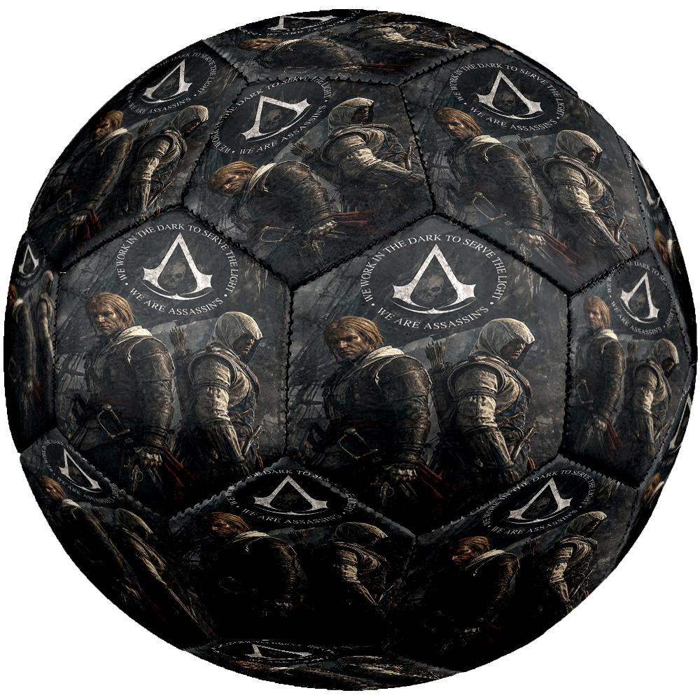 Футбольный мяч Assassin's Creed, размер 5, подходит для матчей как в помещении, так и на улице, отличный подарок для всех.