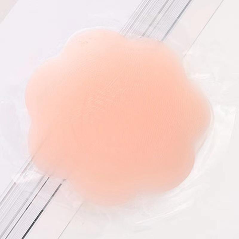 Наклейка на соски, многоразовые женские накладки на грудь, лепестки, невидимые клейкие силиконовые пирожки