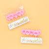 New Cute 5-pack Heart-shaped Letters Happy Birthday Candles Valentine's Day Pink Small Love Candles