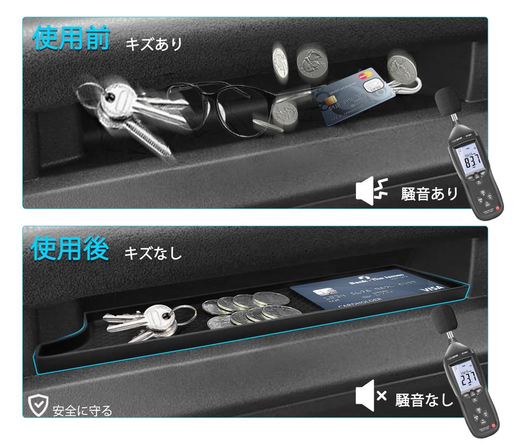 Compatible with Suzuki Jimny Nomad Passenger Side Open Tray Rubber Instrument Panel Set Soft Small Item JIMNY NOMADE Interior Parts JC74/JB64/JB74W