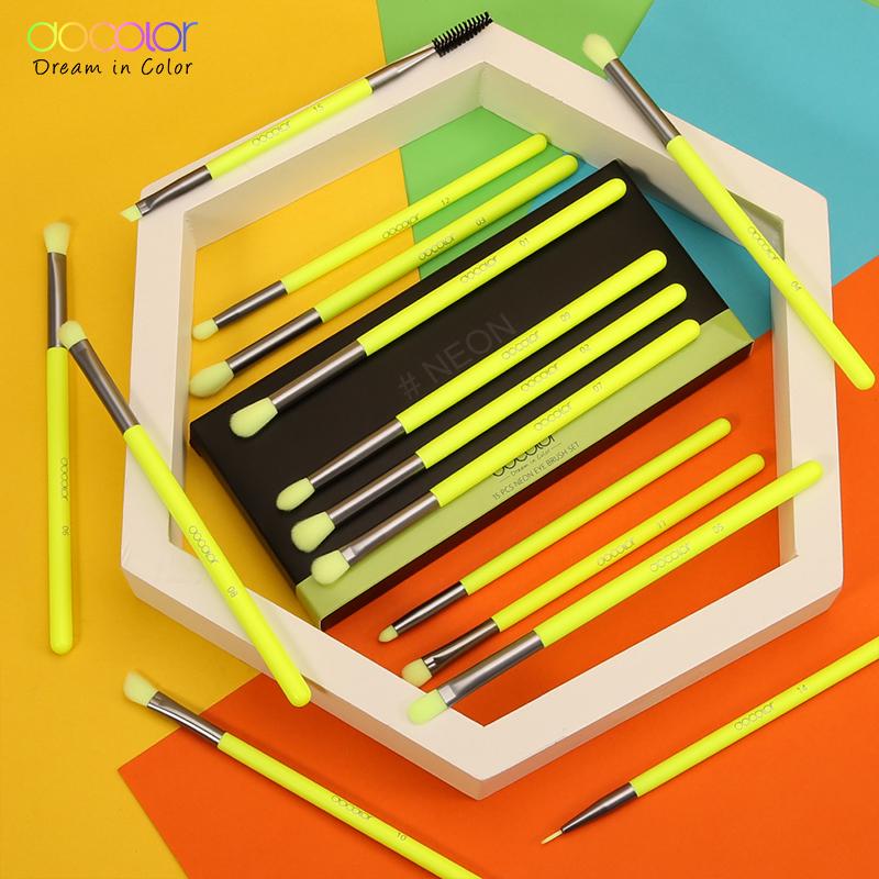 Набор кистей для макияжа. Docolor, 15 шт