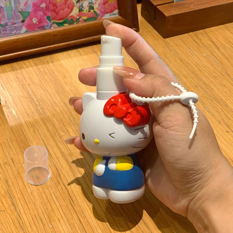 Sanrio Hello Kitty Портативная дорожная бутылка Бутылка для лосьона Бутылка для ванны Бутылка-спрей Бутылка-спрей для дезинфекции от комаров