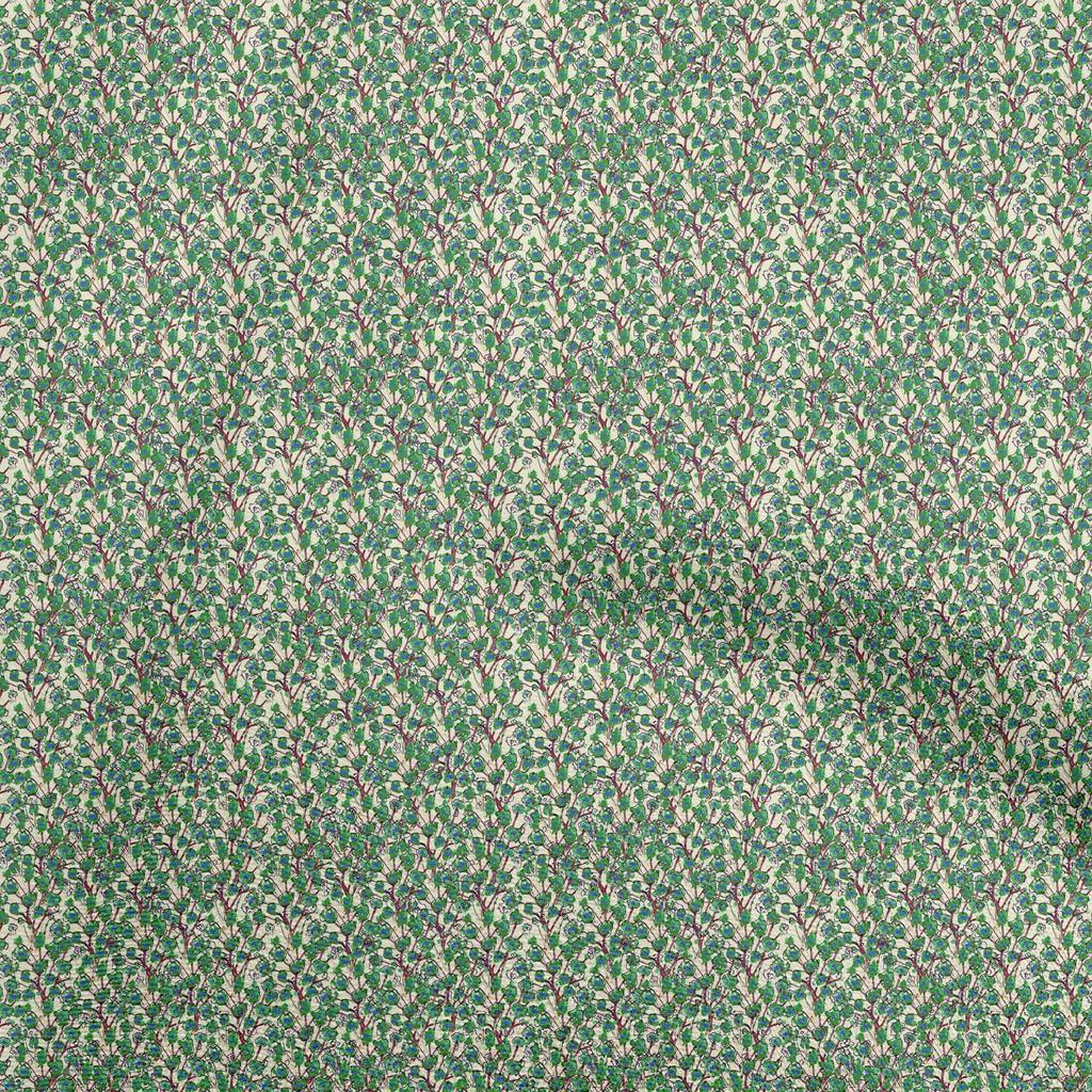 oneOone Cotton Flex Fuschia Pink Fabric Floral Quilting Supplies Print Sewing Fabric By The Yard 40 Inch