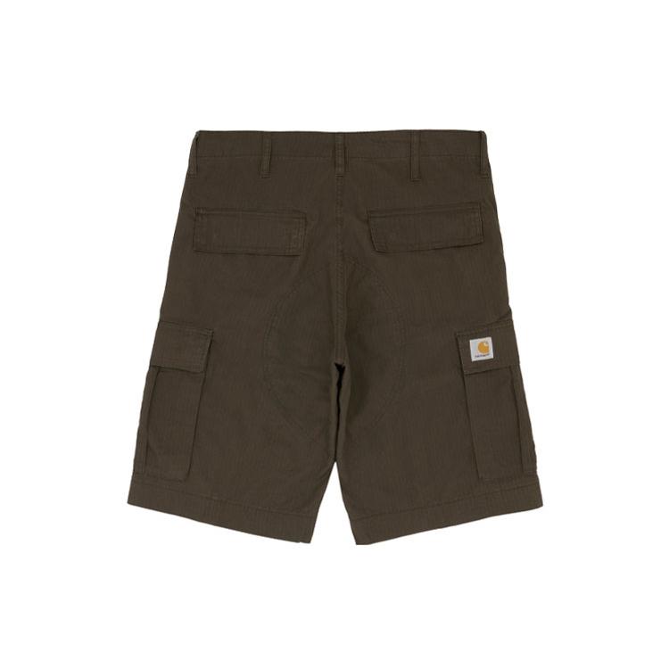 Carhartt Wip logo-patch cargo shorts CHXSPI028246G-GRX