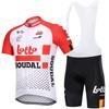 Tour De France Cycling Suit Short-sleeved Suit Men's Summer Breathable Bicycle Shirt Road Mountain Bike Riding Breathable Quick Drying