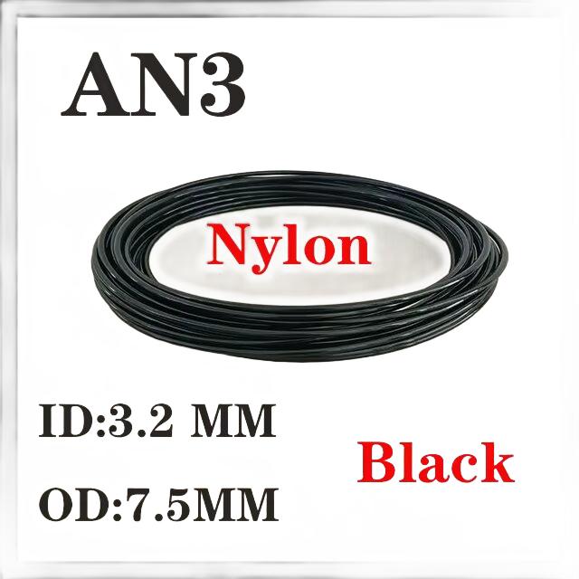 AN3 Steel Wire Weaving Motorcycle Brake Hose Explosion-proof High Temperature Resistant Reinforced Clutch Oil Pipe Universal 3.2