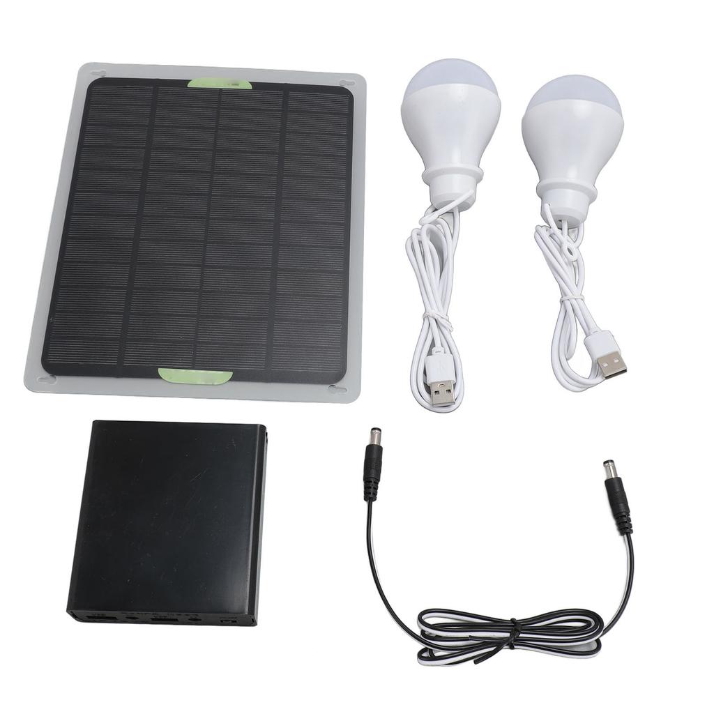 Solar Light Bulbs Outside Portable Outdoor Rechargeable LED Tent Waterproof Camping Lamps