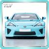 FDL4 TLV 2026HEC 1:64 Lexus LFA in blue, made of alloy material with casting process, high-end static car model,  Boy's gift