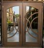 China Professional Church Gate Design Wrought Iron Doors