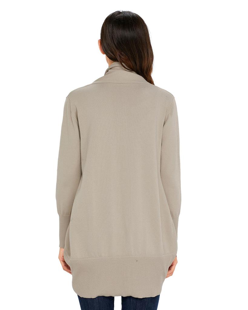 Azura Exchange Очень мягкий кардиган цвета хаки с длинными рукавами