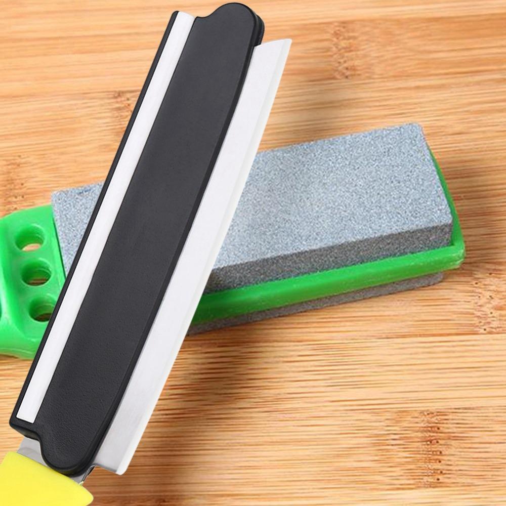 Black Knife Sharpener Precision Angle Guide Durable Whetstone Sharpener  Knife Sharpening