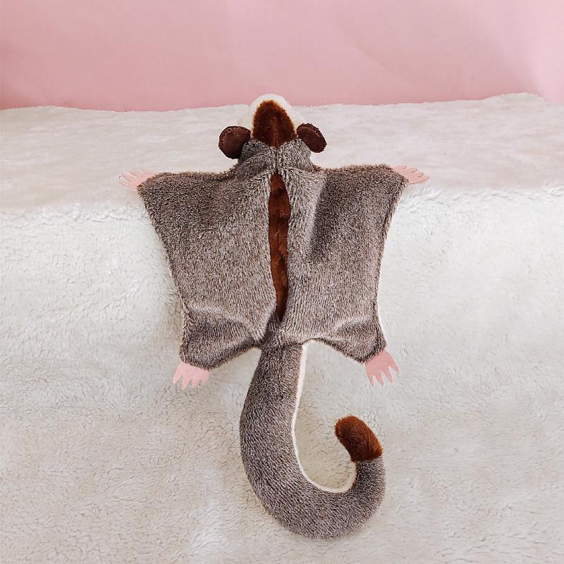 Очаровательная плюшевая игрушка сахарный поссум - Милая кукла летяга в подарок