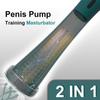 2023 Male Vacuum Penis Pump Sucking Masturbator Male Penis Enlarge Extend Training Enlargement Masturbators Delayed Ejaculation Sex Toys