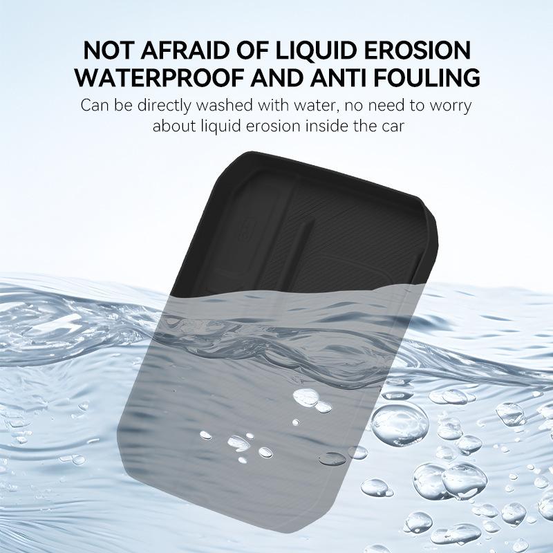 For Kia EV5 -2025 Wireless Charging Silicone Pad Central Control Interior Modification Armrest Box Storage Car Accessories