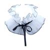 Victorian Vintage Organza Agaric Stand Fake Collar Cosplay Neck Ruff