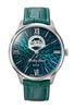 Edmond Open Heart Limited Edition Automatic MC1886AV Mathey-Tissot Men's Watch, Green,