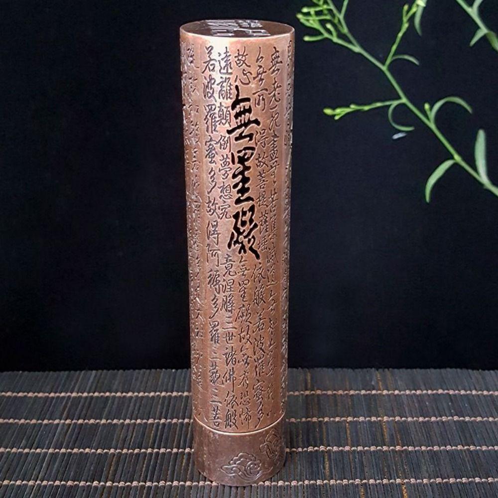 Изысканный цилиндрический держатель для благовоний, ретро-подставка для благовоний, благовония Zen