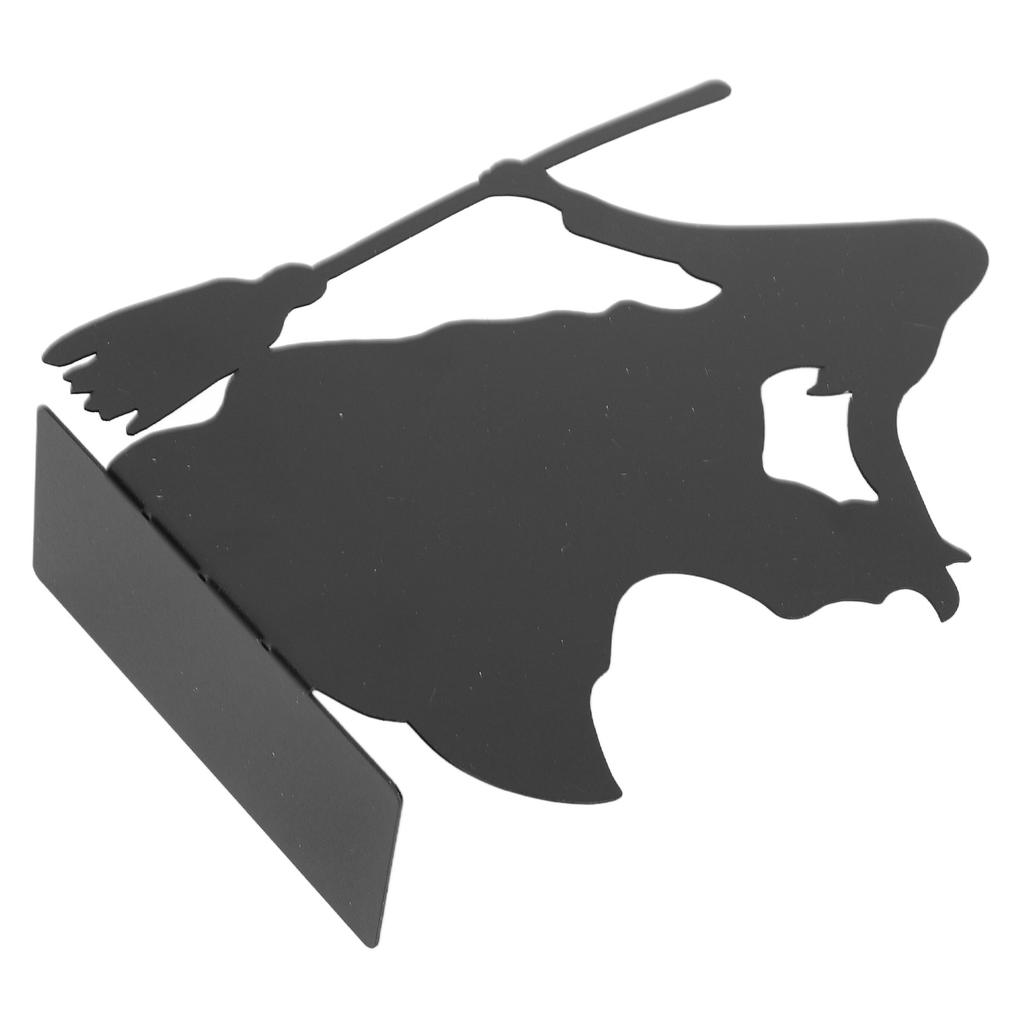 Book Ends Multipurpose Exquisite Witch Design Stainless Iron Decorative Bookends for Shelves Home Decor Office Desk