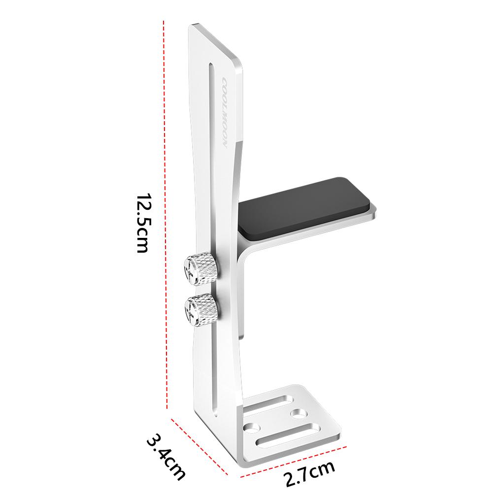 Малый фиксированный кронштейн для GPU износостойкий алюминиевый держатель для видеокарты рама регулируемая стойка для поддержки видеокарты для корпуса ПК для самостоятельной сборки
