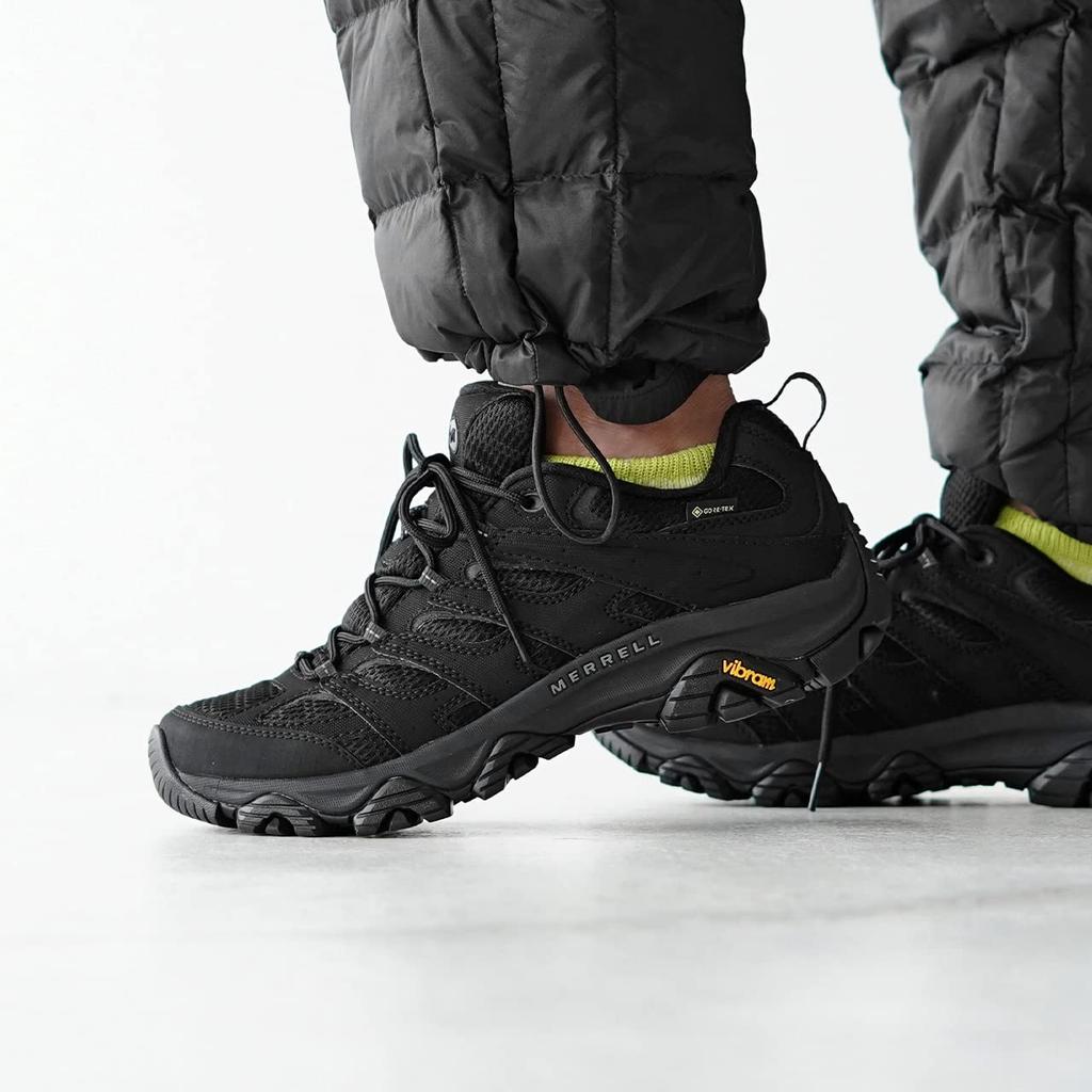 Merrell Мужские ботинки для хайкинга Moab 3 Synthetic Hiking Triple Size 2E Gore-Tex, черные, 26,0 см,